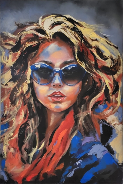 ArteDiAlina.com painting: Hidden Tears